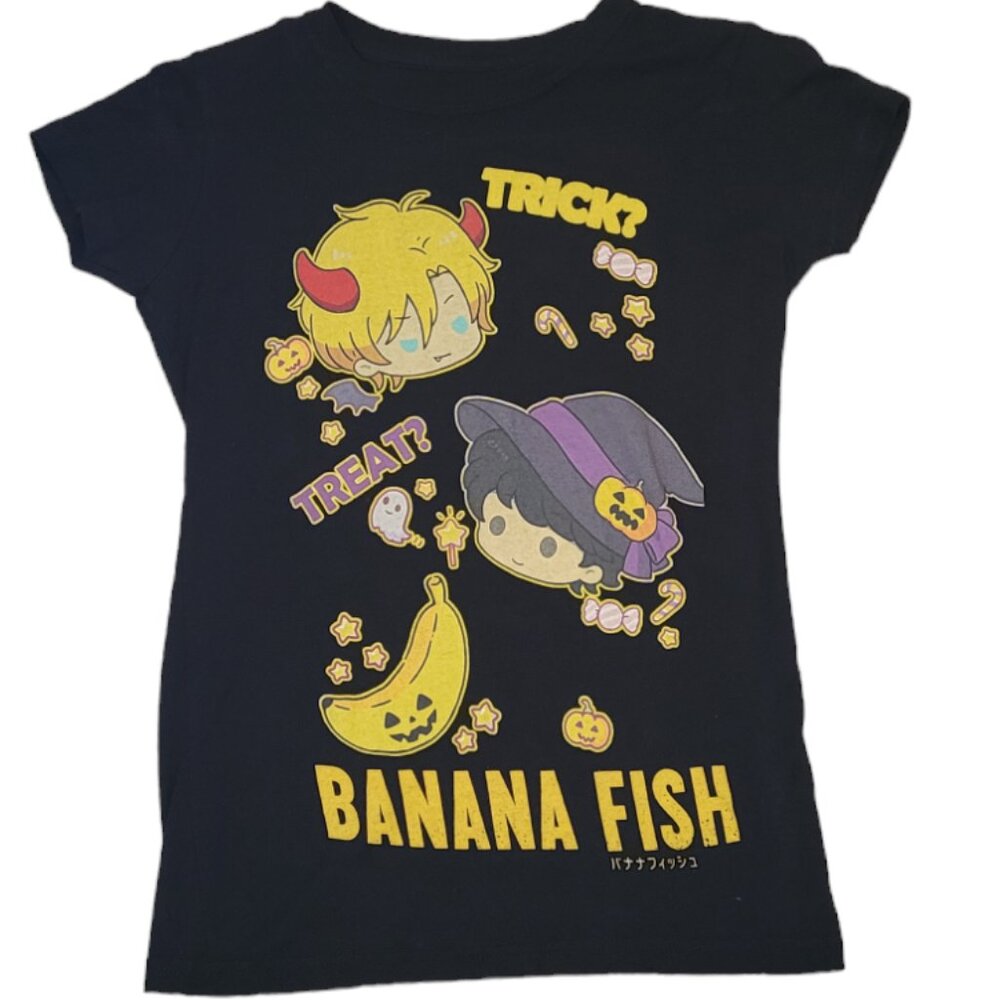Banana Fish Trick or Treat women's Tee Size XS